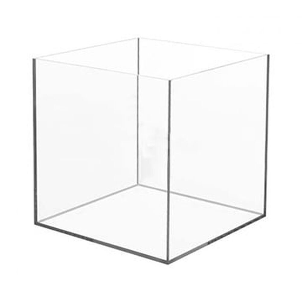 CAIXA NICHO EM ACRÍLICO TRANSPARENTE 30X30X30CM, , large